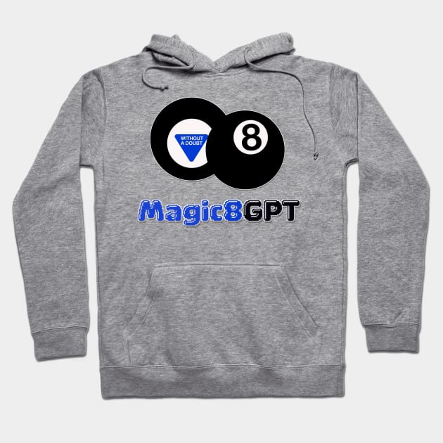 Magic 8 GPT - retro Hoodie by MiaouStudio